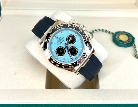 R_lex Daytona Turquoise Unworn Full Set Tiffany Men