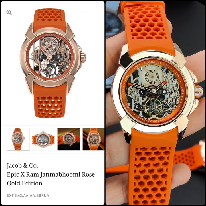 J_cob & Co RamJanmabhoomi Watch