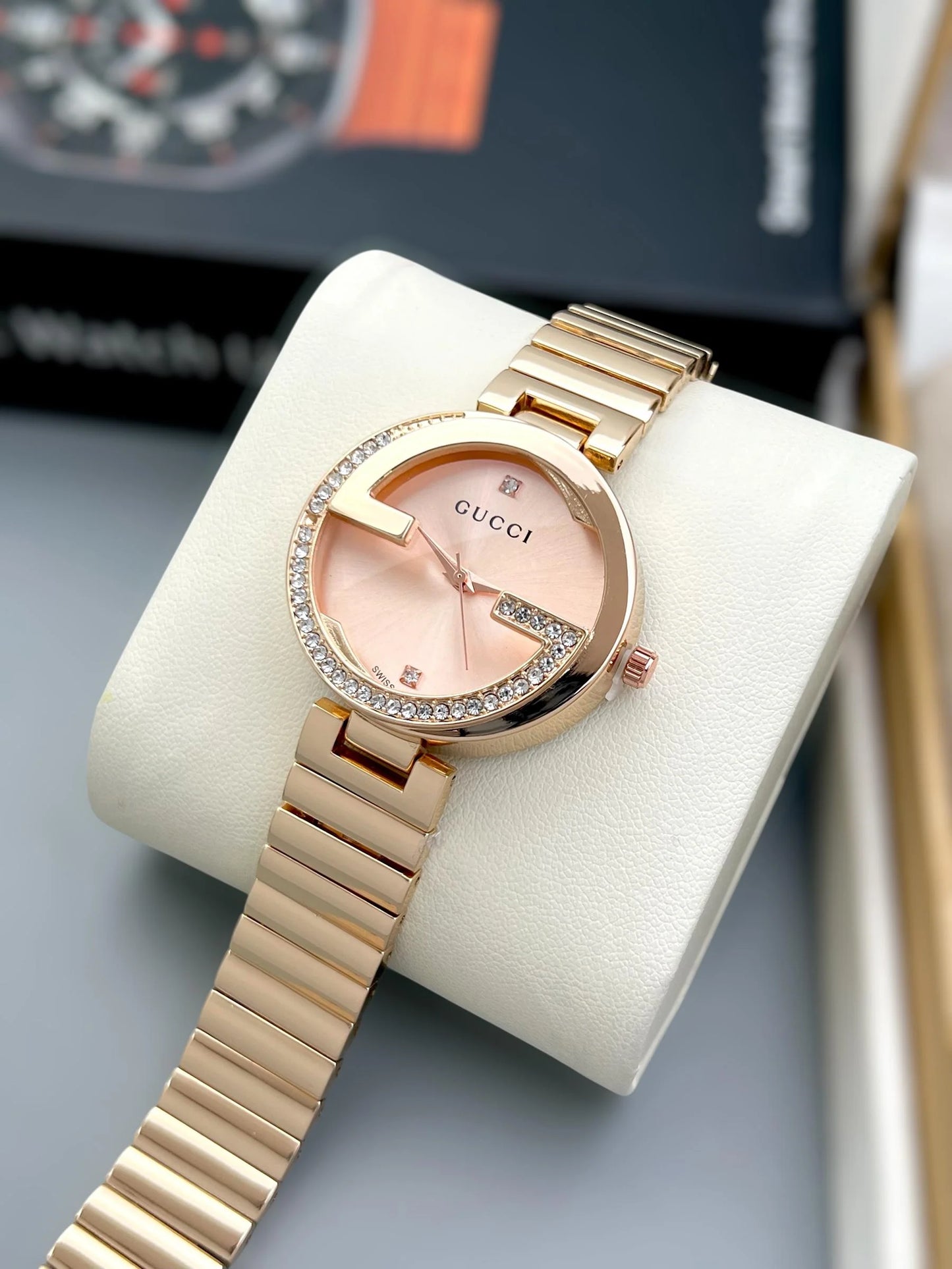 G_cci women's wristwatch featuring a gold-tone