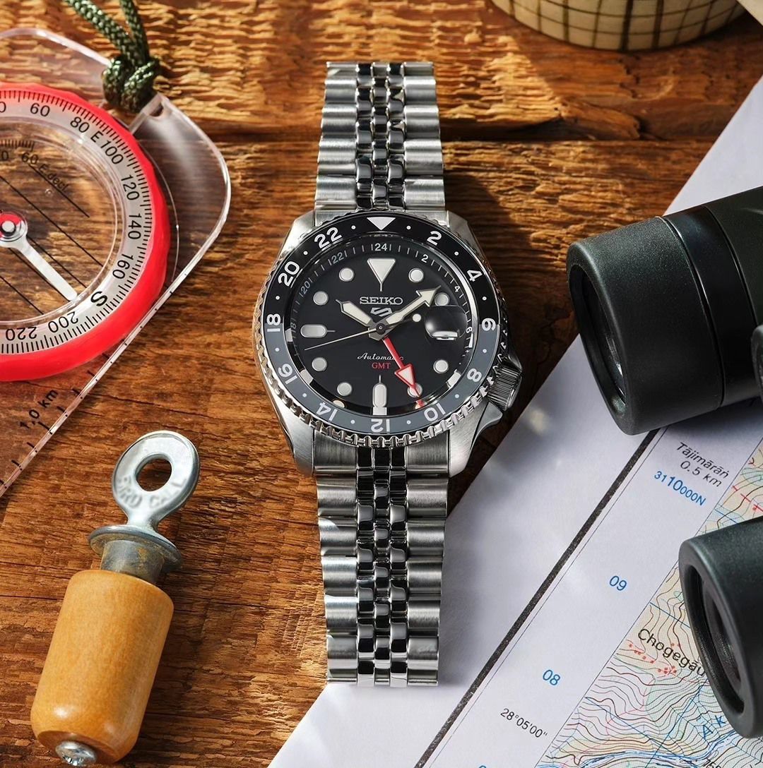 S_IKO 5 Sports Automatic Watch for Men - Black