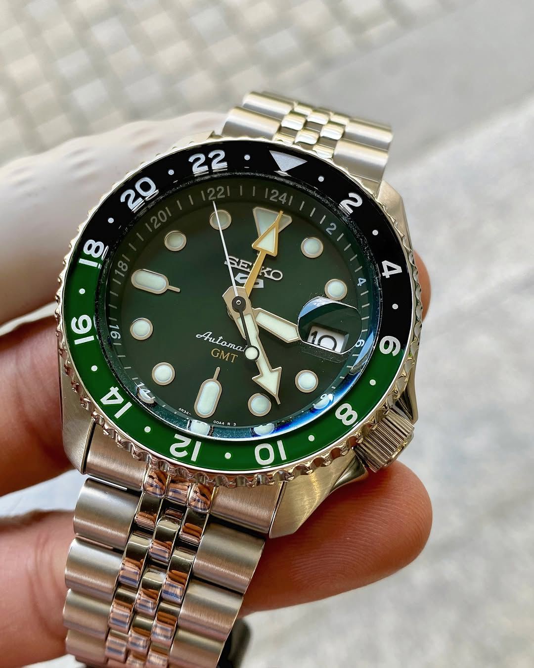 S_IKO 5 Sports Automatic Watch for Men - Green