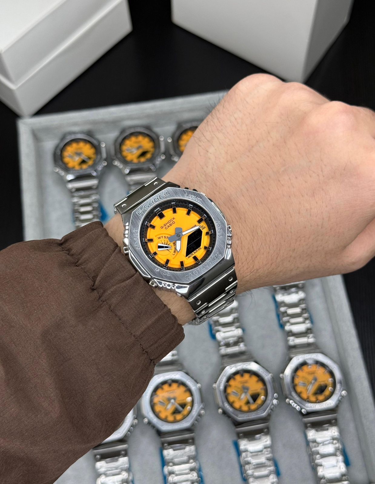 G-S_OCK Ga-2110- Steel With All Working & Autolight