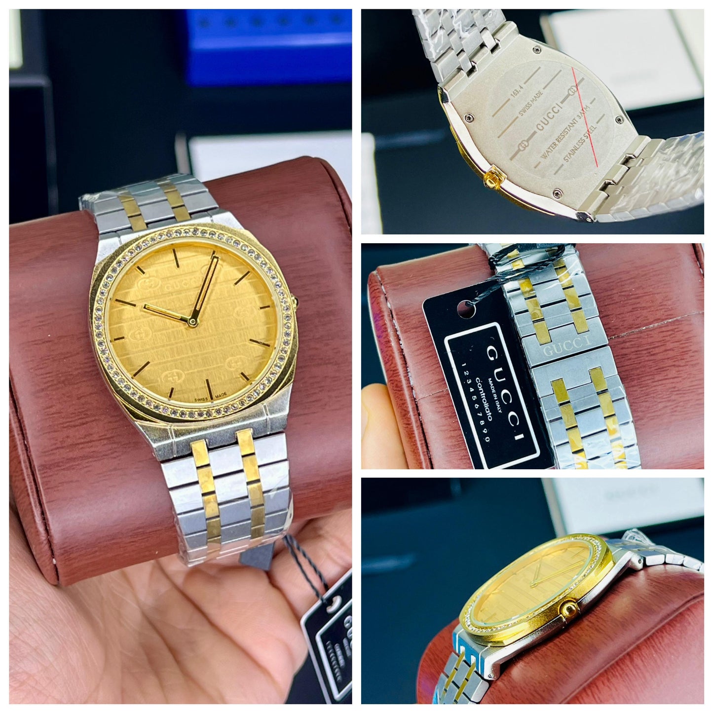 G_cci 25H (Two-Tone with Diamond Bezel)