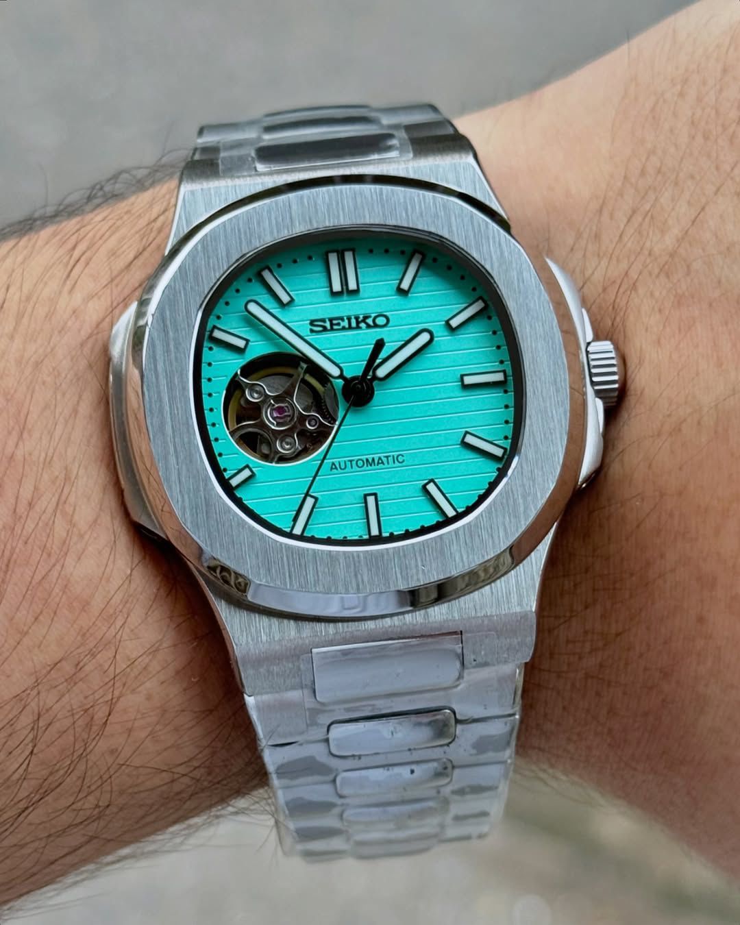 S_iko Nautilus Automatic Sky Blue