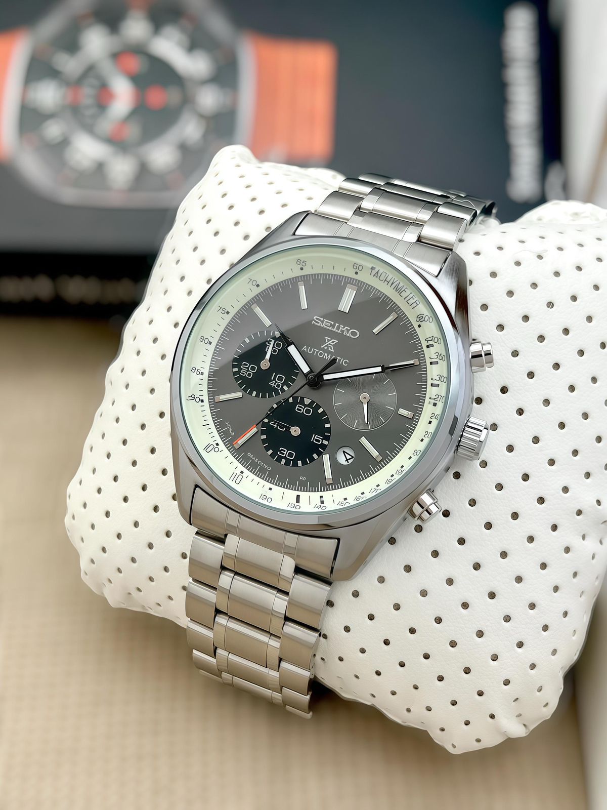 S_iko Prospex SPEEDTIMER automatic men's watch