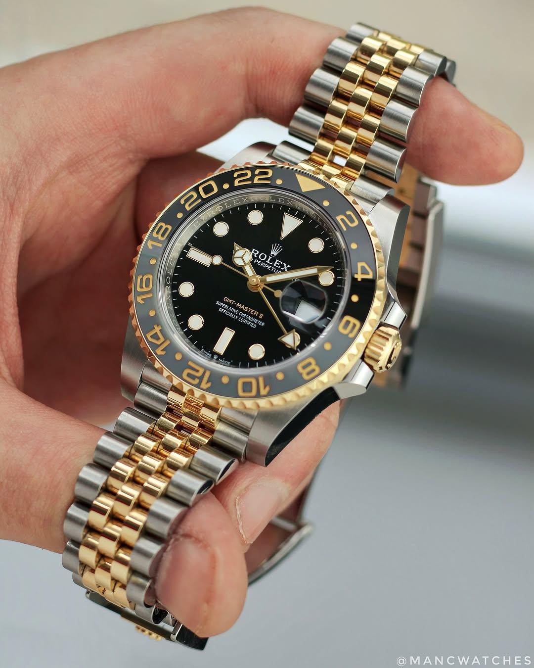 Rol_x GMT-Master Full Black Dial