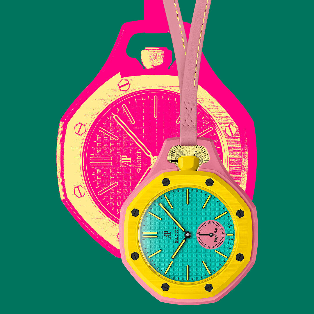 Au_emars Piguet x Swatch | OTG ROZ - Royal Pop Collection