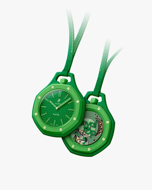 Au_emars Piguet x Swatch | GREEN EIGHT - Royal Pop Collection|