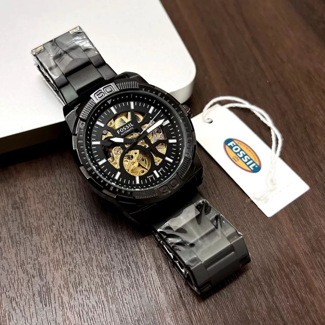 Fos$il Automatic Skeleton Watch