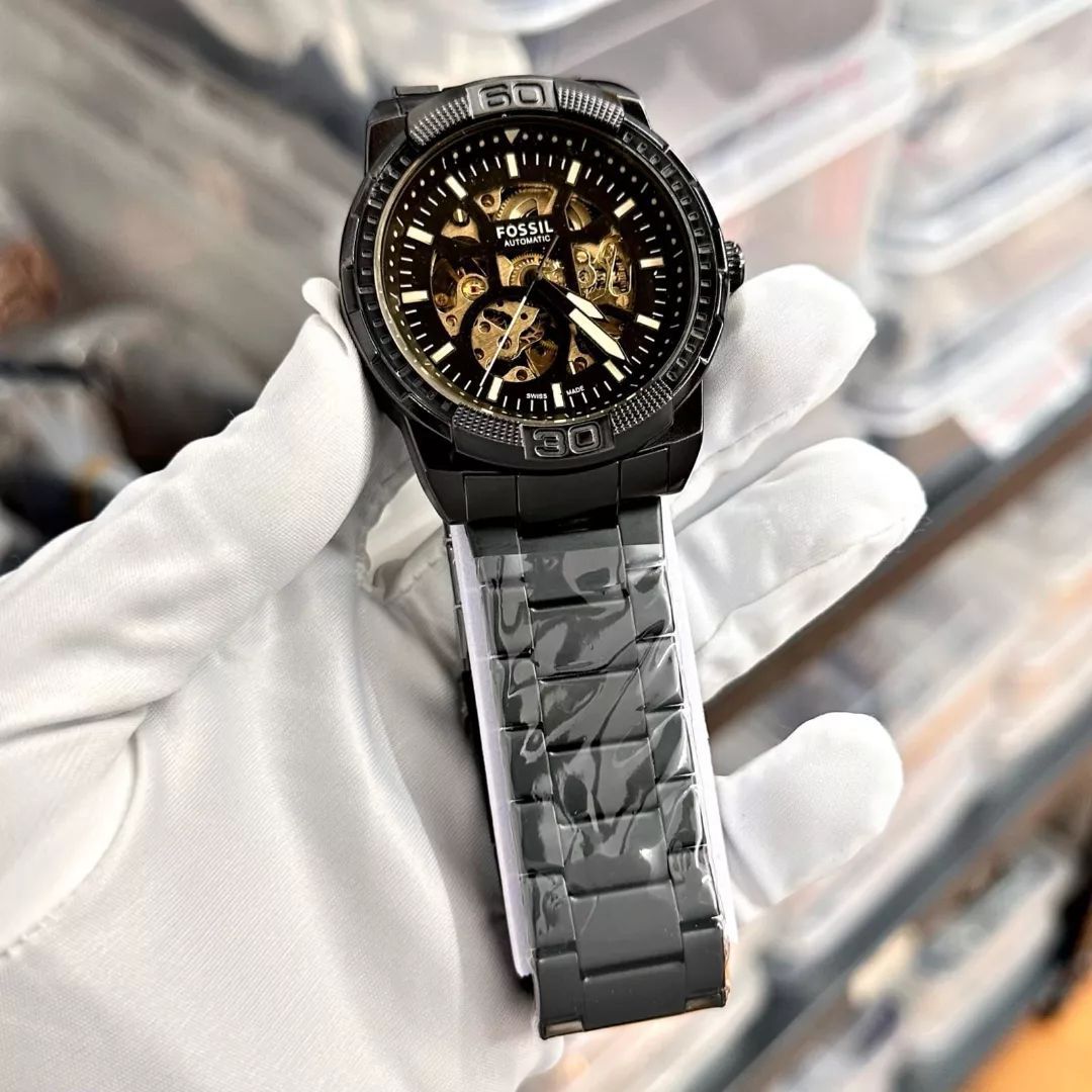 Fos$il Automatic Skeleton Watch