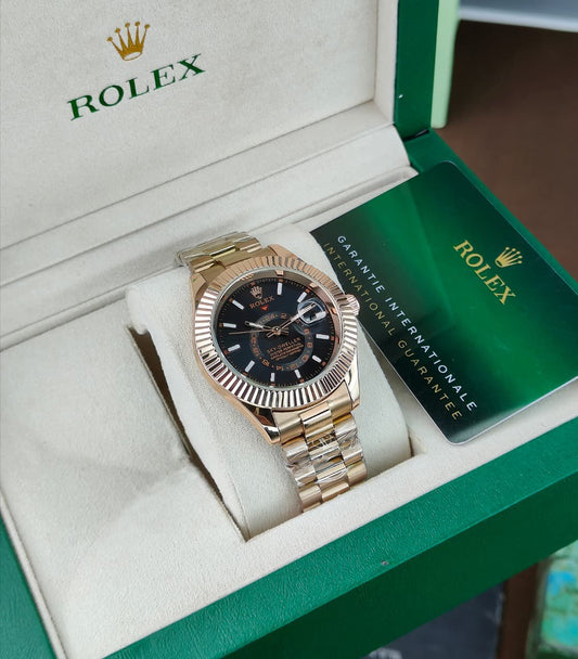 RO_EX SKY-DWELLER WATCH A LUXURY WRISTWATCH EVEROSE GOLD