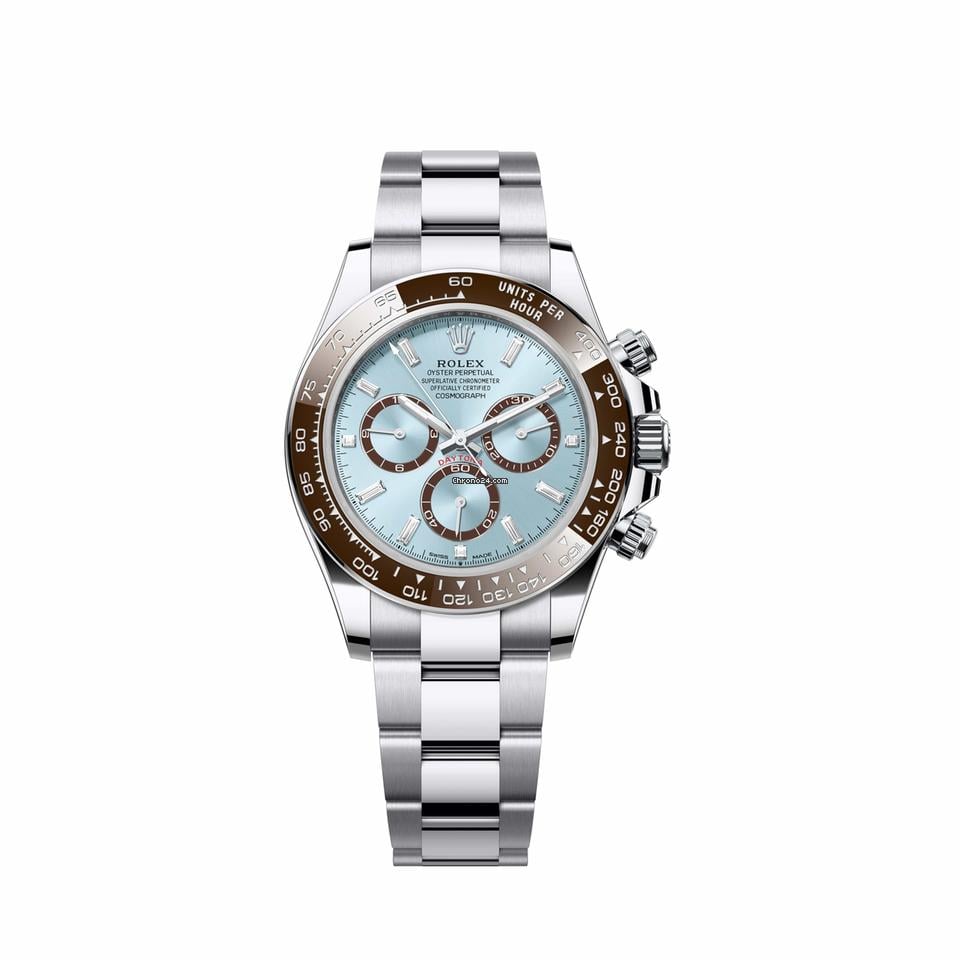 R_lex Brown Bezel Luxury Timepiece