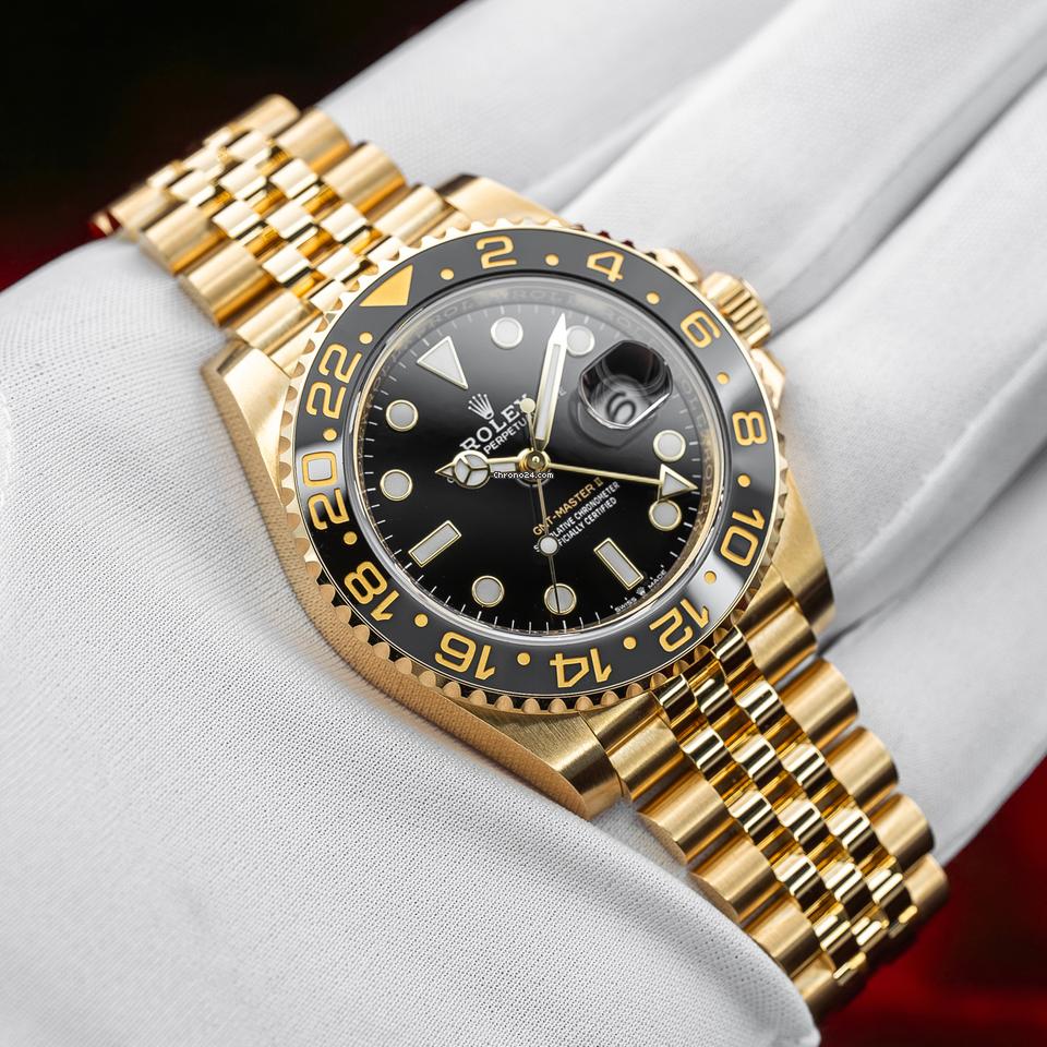 Ro_ex GMT-Master Automatic – Premium Edition - Gold And Black Color