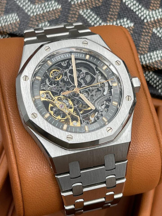 @udemars Pi_uet Royal Oak Double Balance Wheel Openworked – Stainless Steel