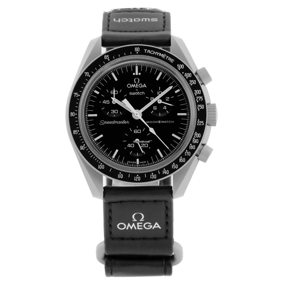 Swatch x O_ega Bioceramic Moonswatch Mission to Moon
