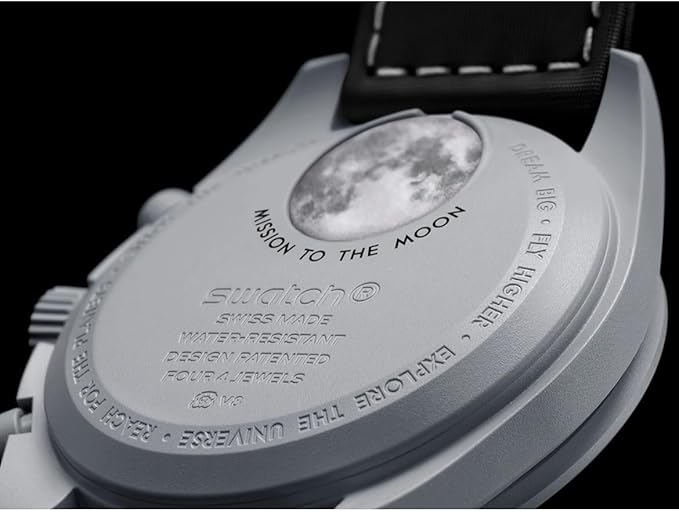 Swatch MoonSwatch 0mega x Mission to Earthphase Bioceramic Wrist Watch