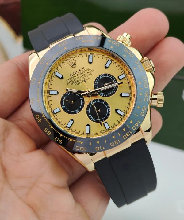 Ro_lex Daytona Automatic Gold Black Edition