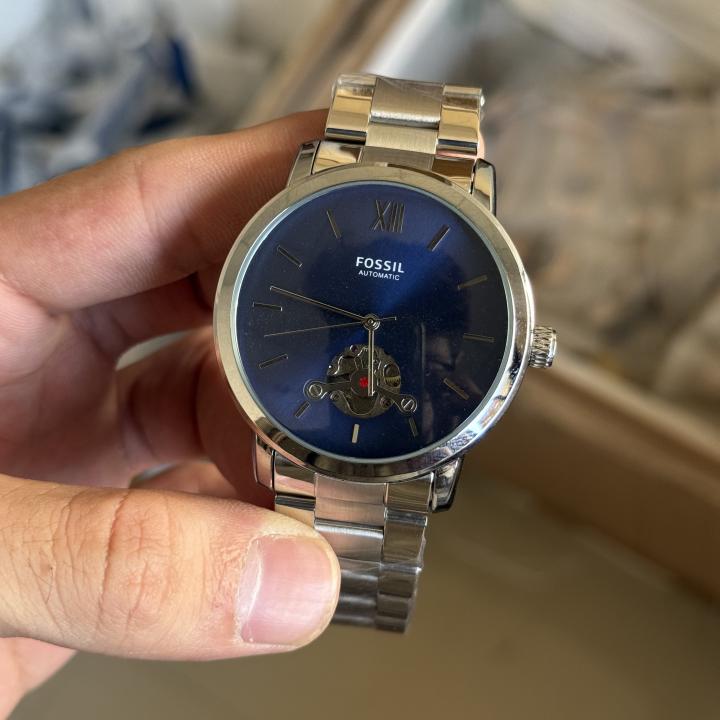 Fo_sil Townsman Automatic Men Watch - Blue Dial