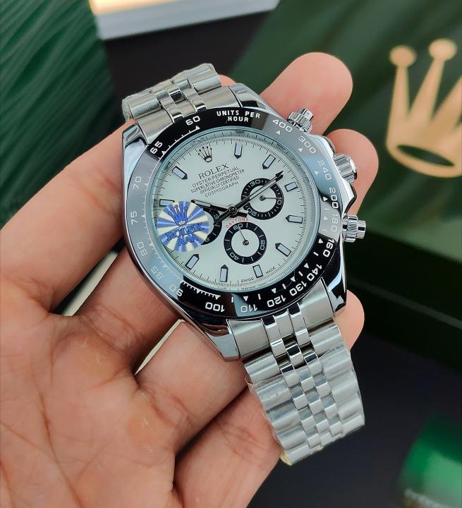 Rolex Daytona Black - Silver Dial 41Mm Limited Edition