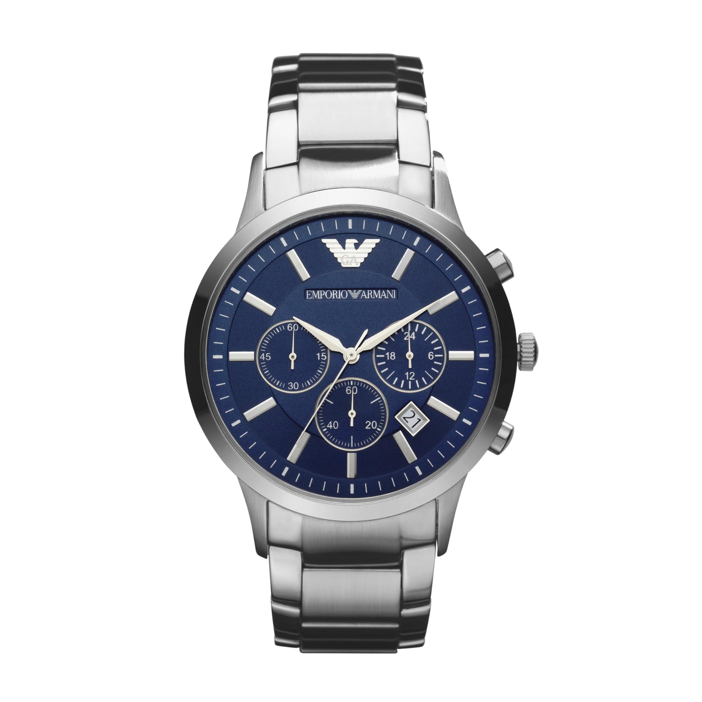 E_porio Armani Renato Analog Blue Dial Men's Watch