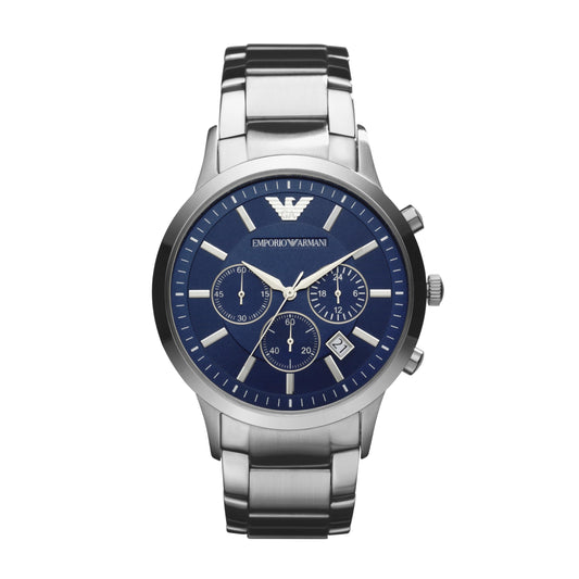 E_porio Armani Renato Analog Blue Dial Men's Watch