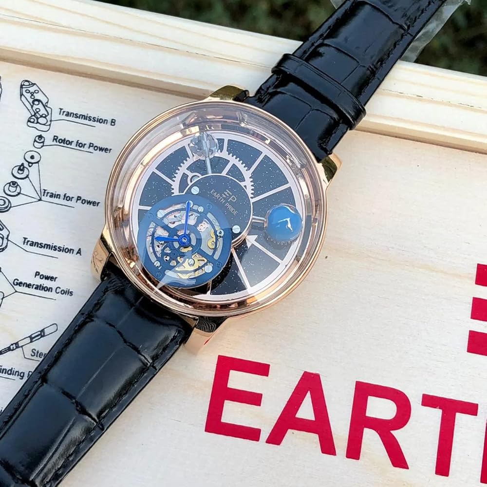 Round E_rth Pride Watch, For Personal Use, Men