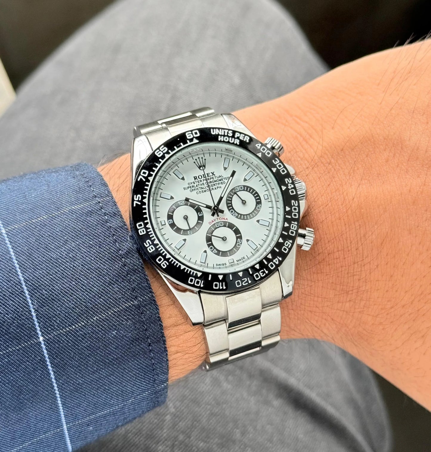 Rolex Daytona Black - Silver Dial 41Mm Limited Edition
