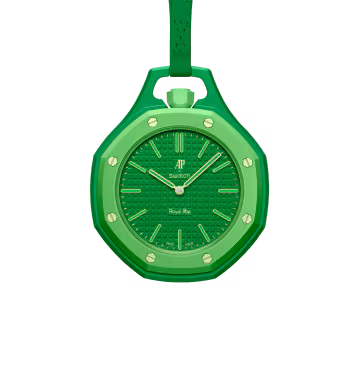 Au_emars Piguet x Swatch | GREEN EIGHT - Royal Pop Collection|