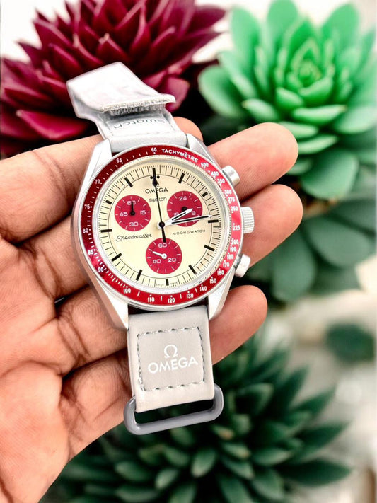 Swatch x O_ega Bioceramic Moonswatch Mission to Pluto