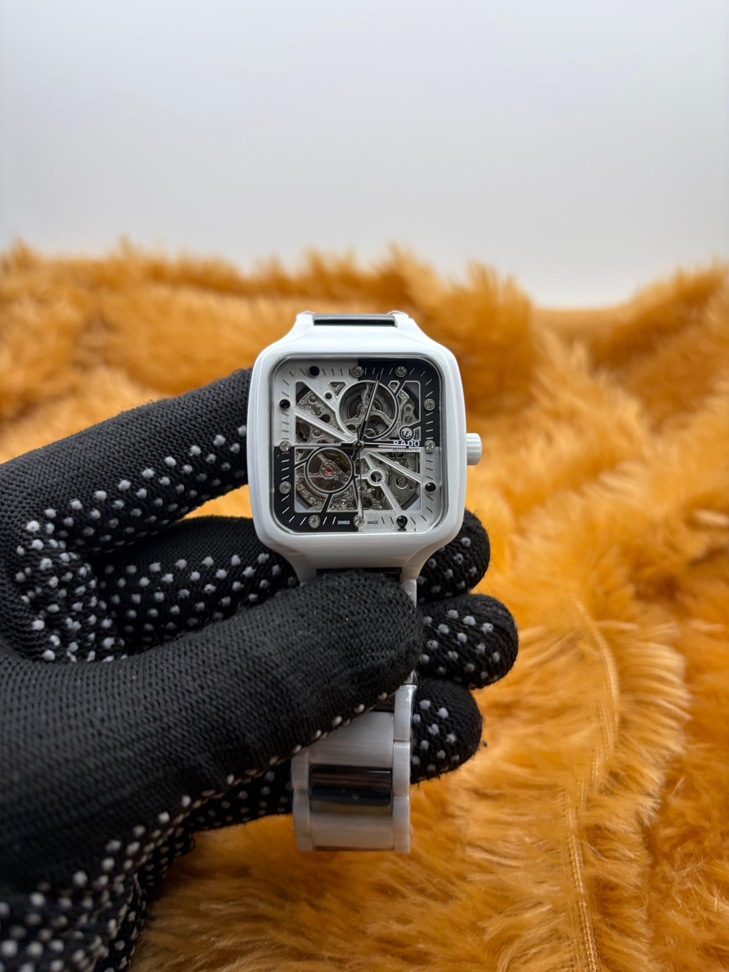 R@do True Square Automatic Open Heart Diamonds Limited Edition