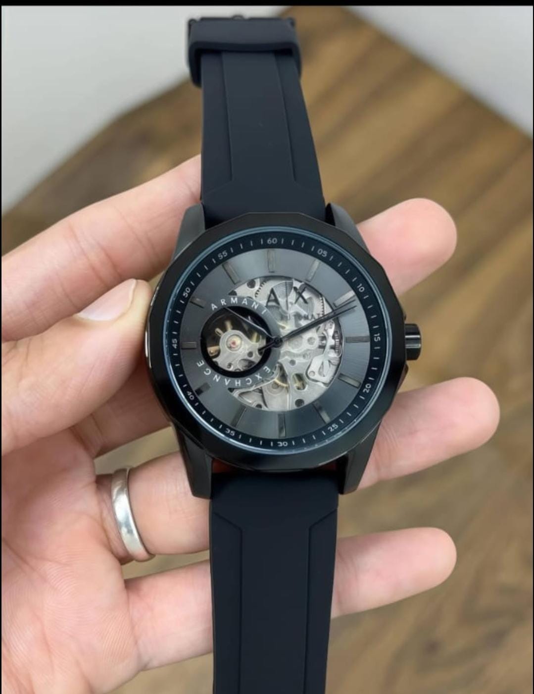 Armani Exchange Automatic Skeleton For Men
