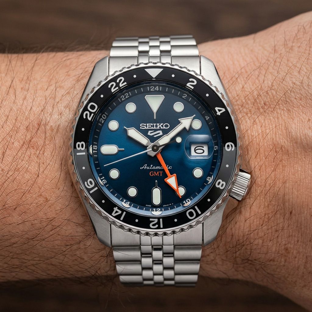 S_IKO 5 Sports Automatic Watch for Men - Blue