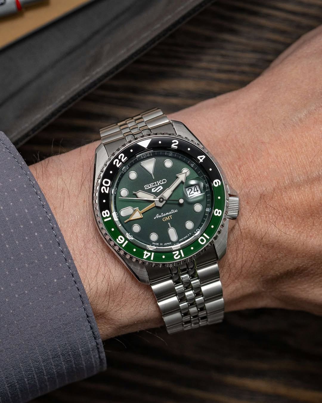 S_IKO 5 Sports Automatic Watch for Men - Green