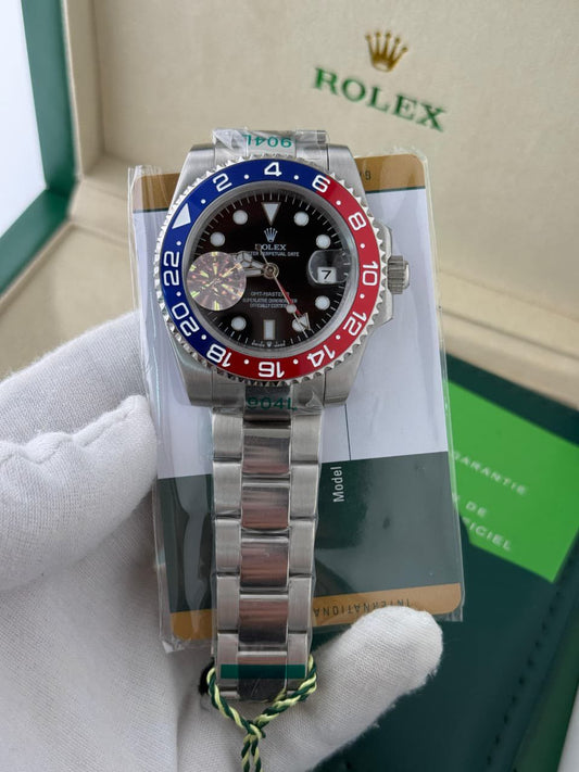 Ro_ex GMT-Master Automatic – Premium Edition - Red And Blue Color