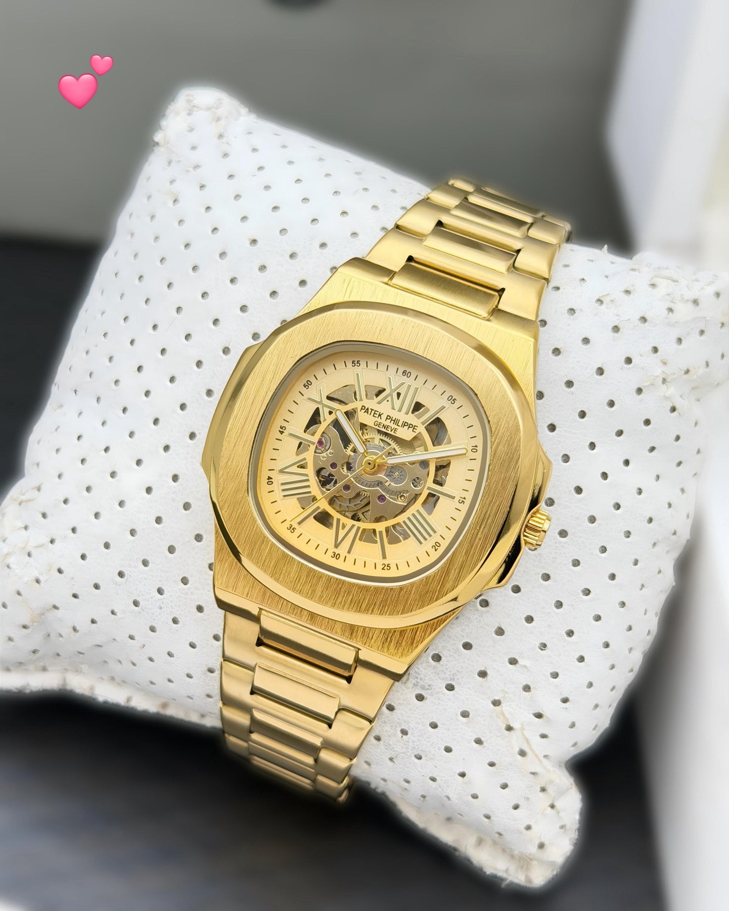 Pat_k Phili_pe Nautilus, Specifically in a Full Gold Skeleton