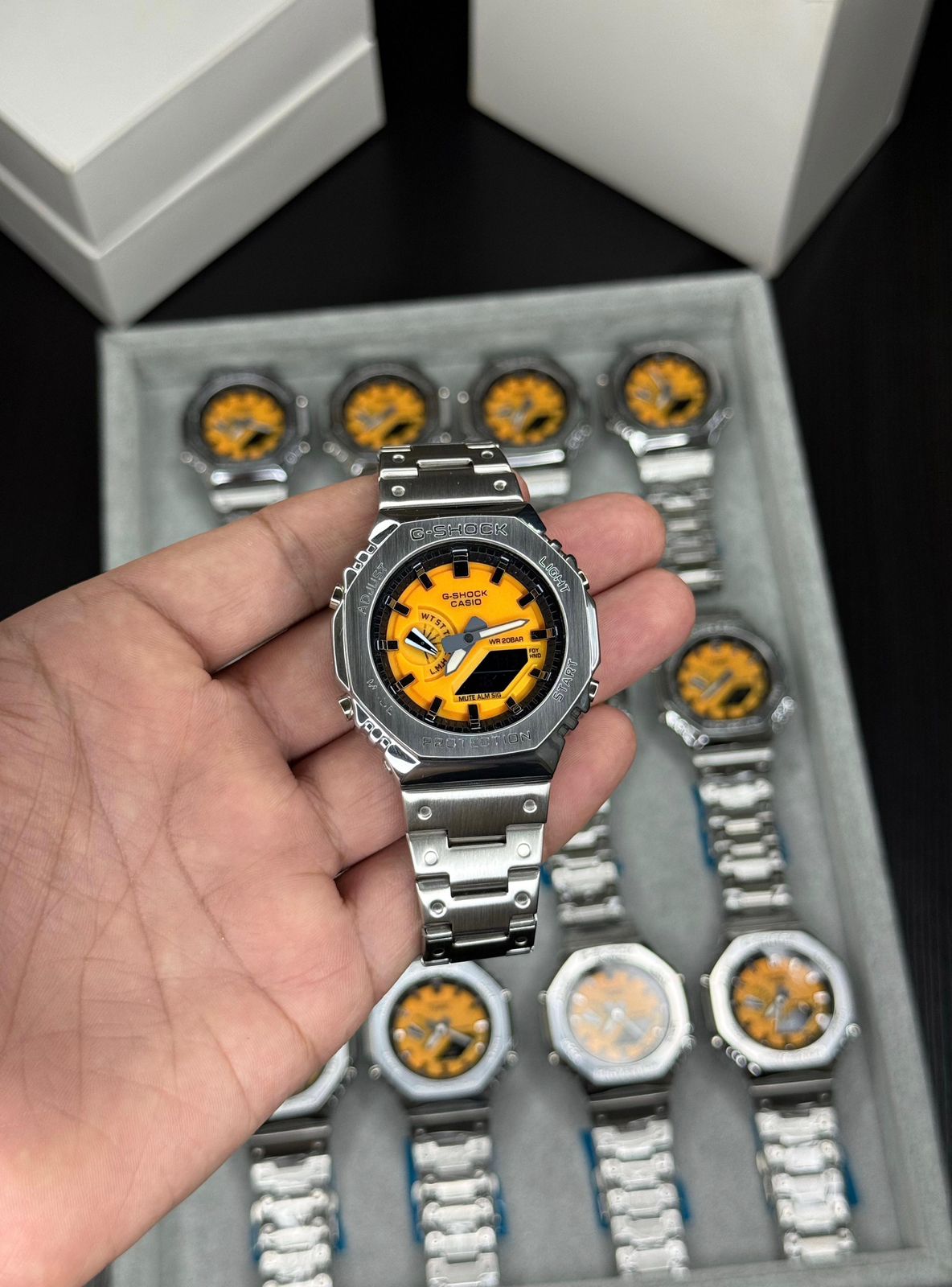 G-S_OCK Ga-2110- Steel With All Working & Autolight