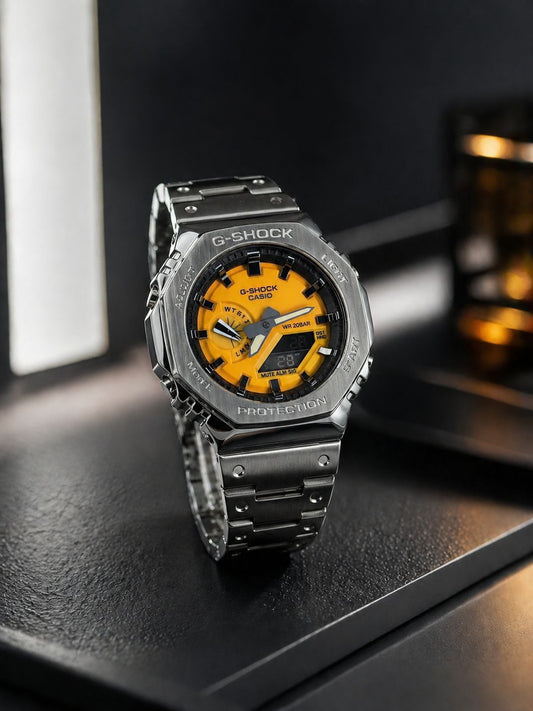 G-S_OCK Ga-2110- Steel With All Working & Autolight