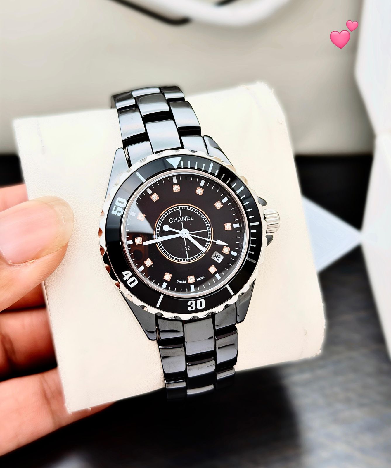 CH@NEL Calibre - Black ceramic