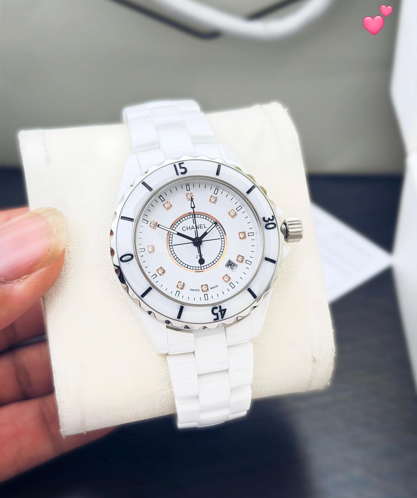 CH@NEL Calibre - White ceramic