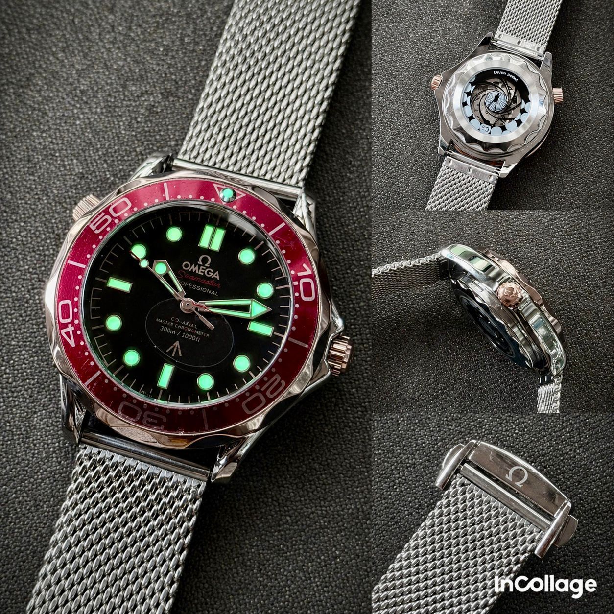 Om_ga Seamaster Diver 300M "Iron Man" Edition