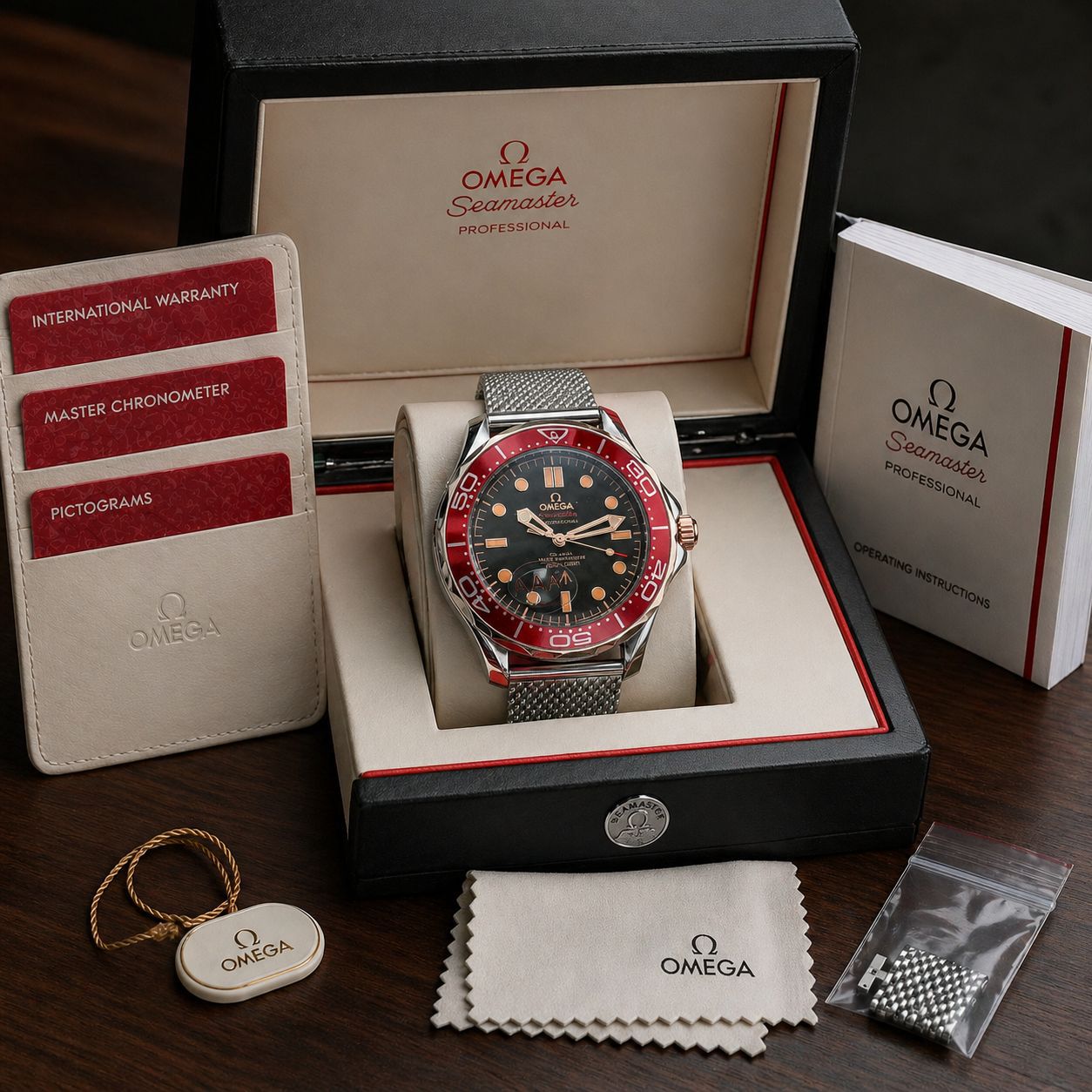 Om_ga Seamaster Diver 300M "Iron Man" Edition