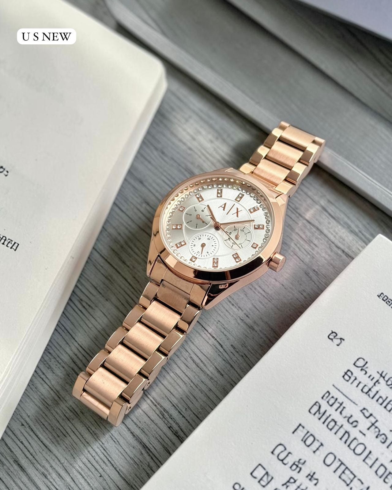 @Exchange AX5658 Multifunction Analog Watch for Women