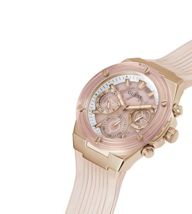G_ess ATHENA Women Pink Round Dial Analog Watch