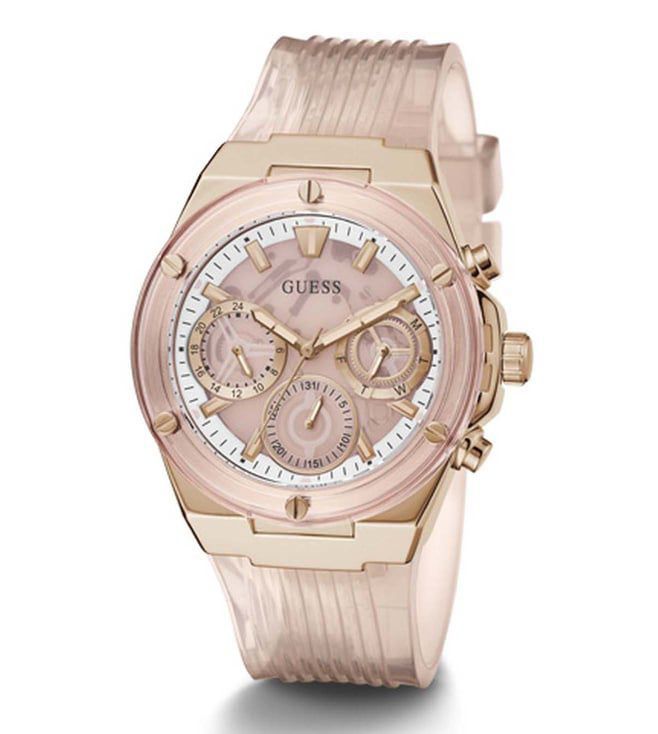 G_ess ATHENA Women Pink Round Dial Analog Watch