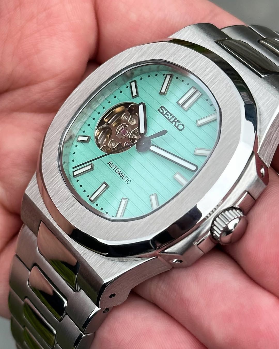 S_iko Nautilus Automatic Sky Blue