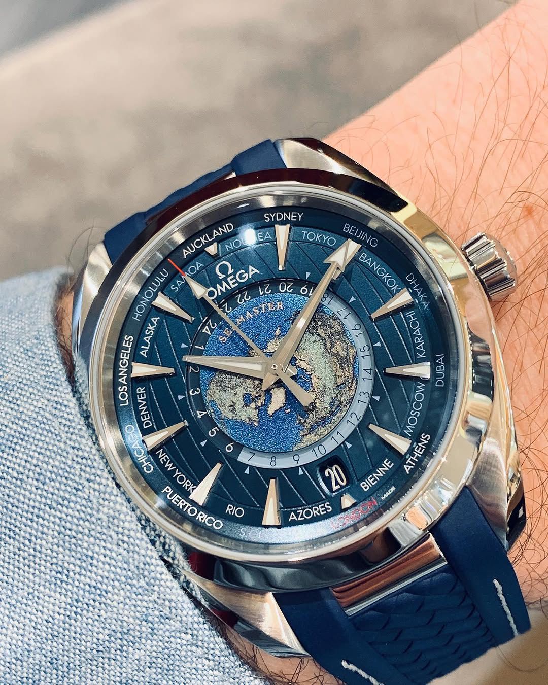 O_EGA SEAMASTER AQUA TERRA WORLDTIME