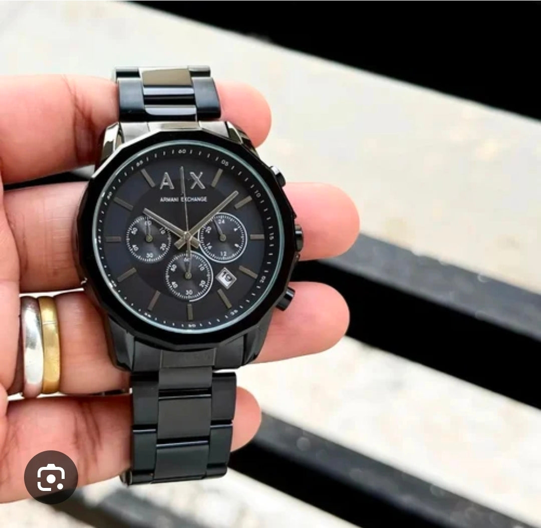 @rmani Exchange Black Watch AX1722