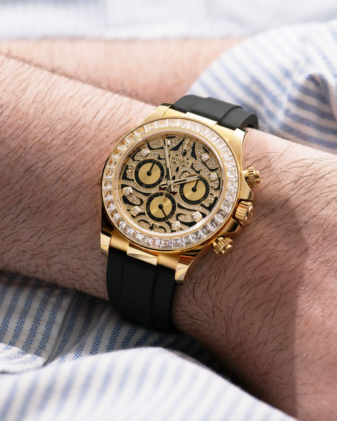 Ro_ex Cosmograph Daytona Eye Of Tiger Watch