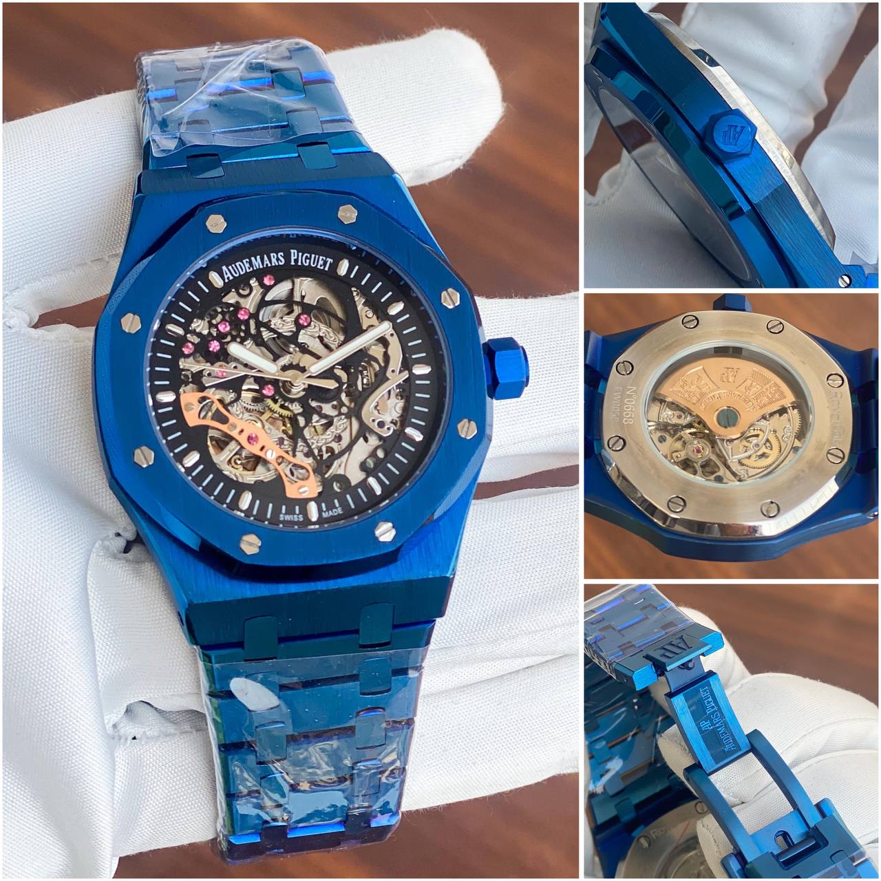 Au_emars Piguet Royal Oak Double Balance Wheel Open worked - Mens