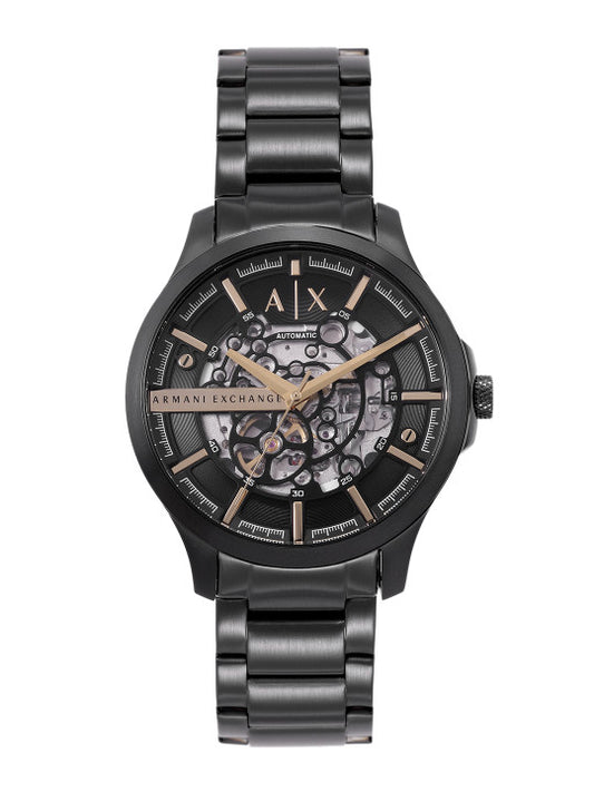 Ar_ani Exc_ange Men Skeleton Dial Analogue Automatic Watch